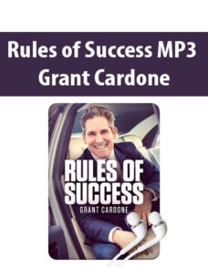 Rules of Success MP3 With Grant Cardone