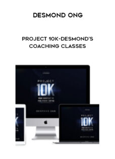 Desmond Ong – Project 10K-Desmond’s Coaching Classes