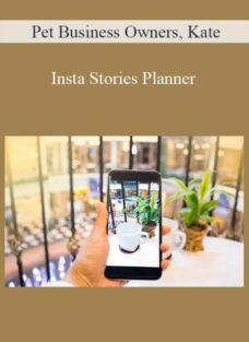 Pet Business Owners, Kate – Insta Stories Planner