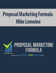 Proposal Marketing Formula By Mike Lemoine