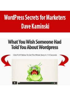 WordPress Secrets for Marketers By Dave Kaminski