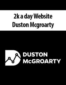 2k a day Website By Duston Mcgroarty