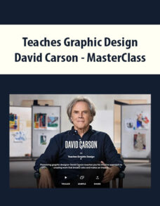 Teaches Graphic Design By David Carson – MasterClass