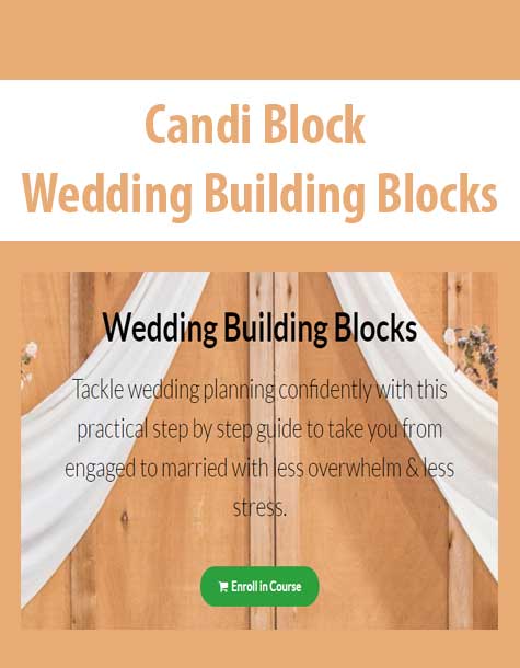 Candi Block – Wedding Building Blocks