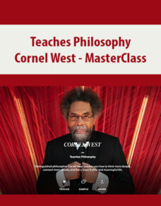 Teaches Philosophy By Cornel West – MasterClass