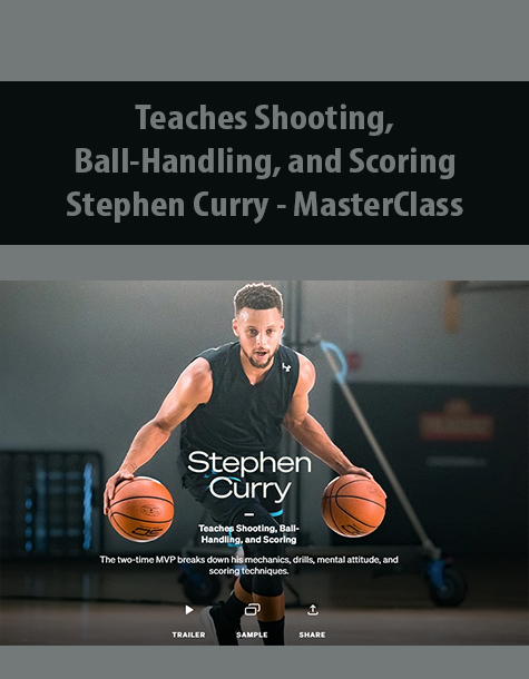 Teaches Shooting, Ball-Handling, and Scoring By Stephen Curry – MasterClass